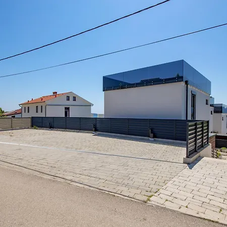 Modern House Jadranka With Pool - Happy 度假居